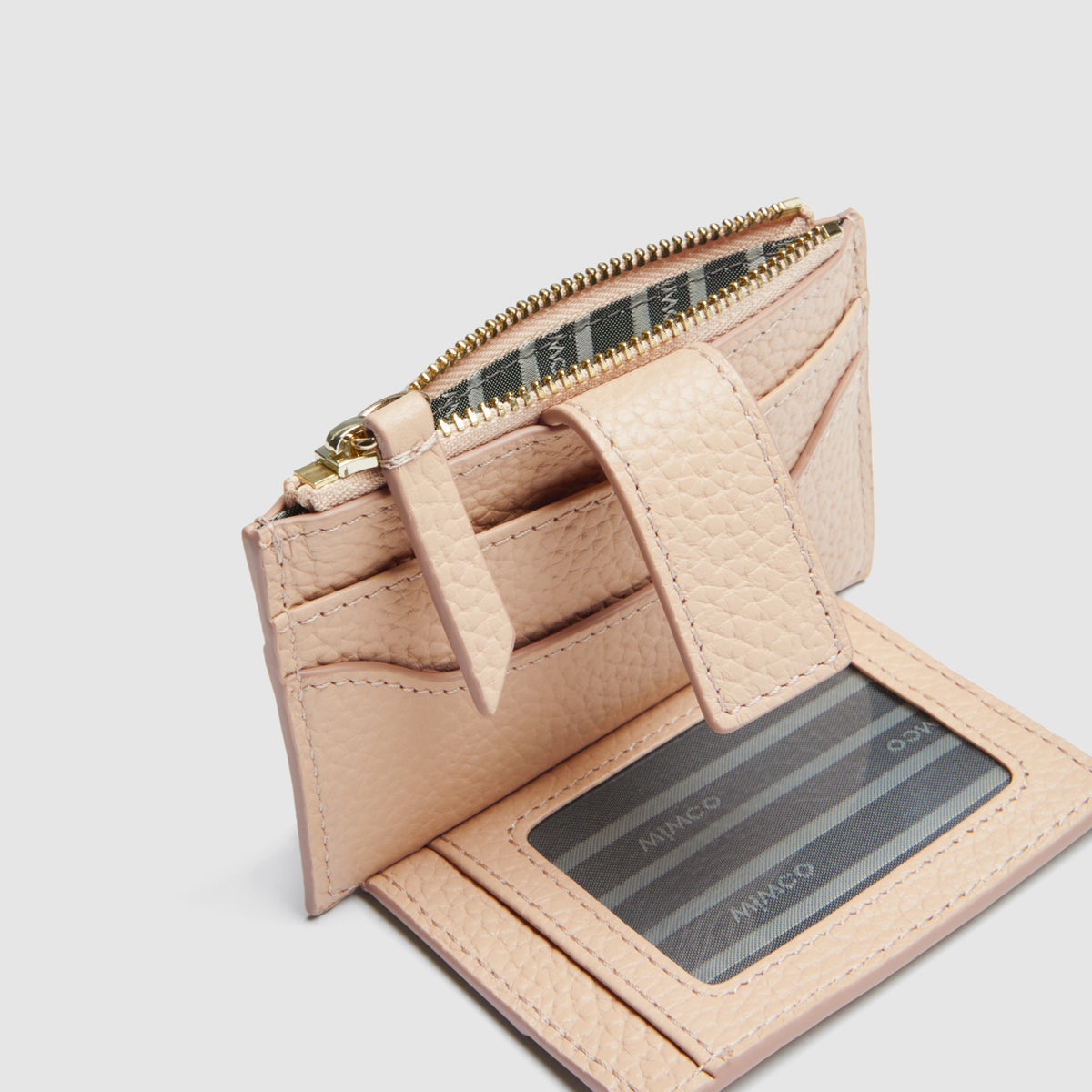 Classico Duo Card Wallet - Almond