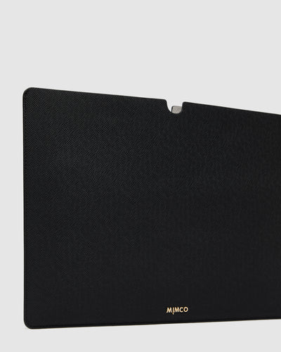 Classico 16-Inch Laptop Slip Case - Black Light Gold