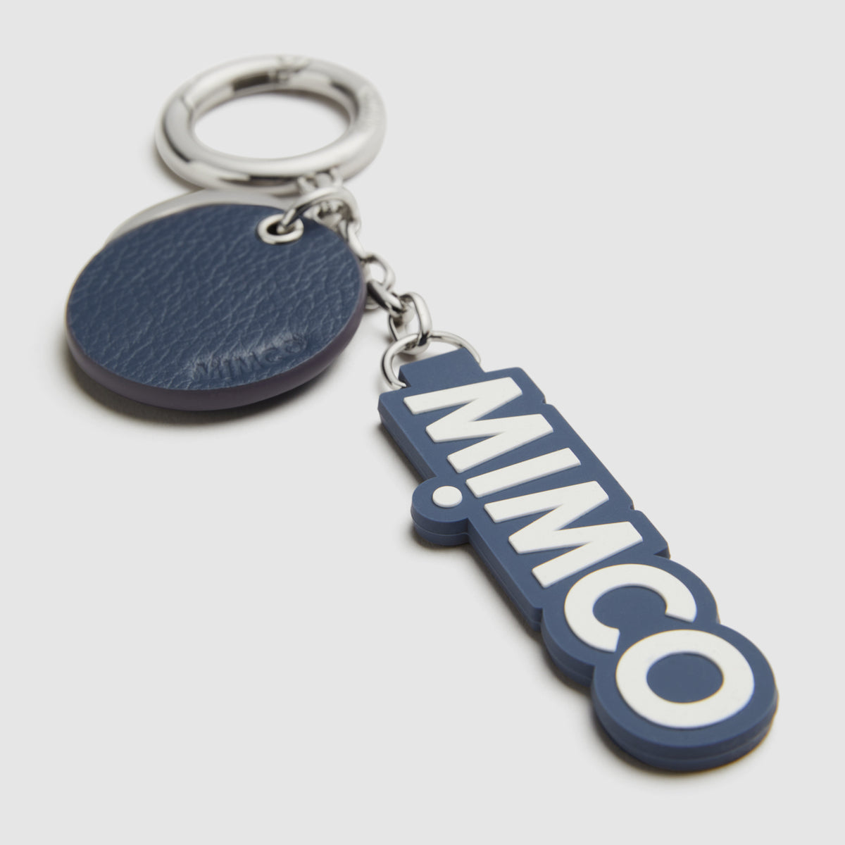 Est. 96 Zip Keyring - Denim