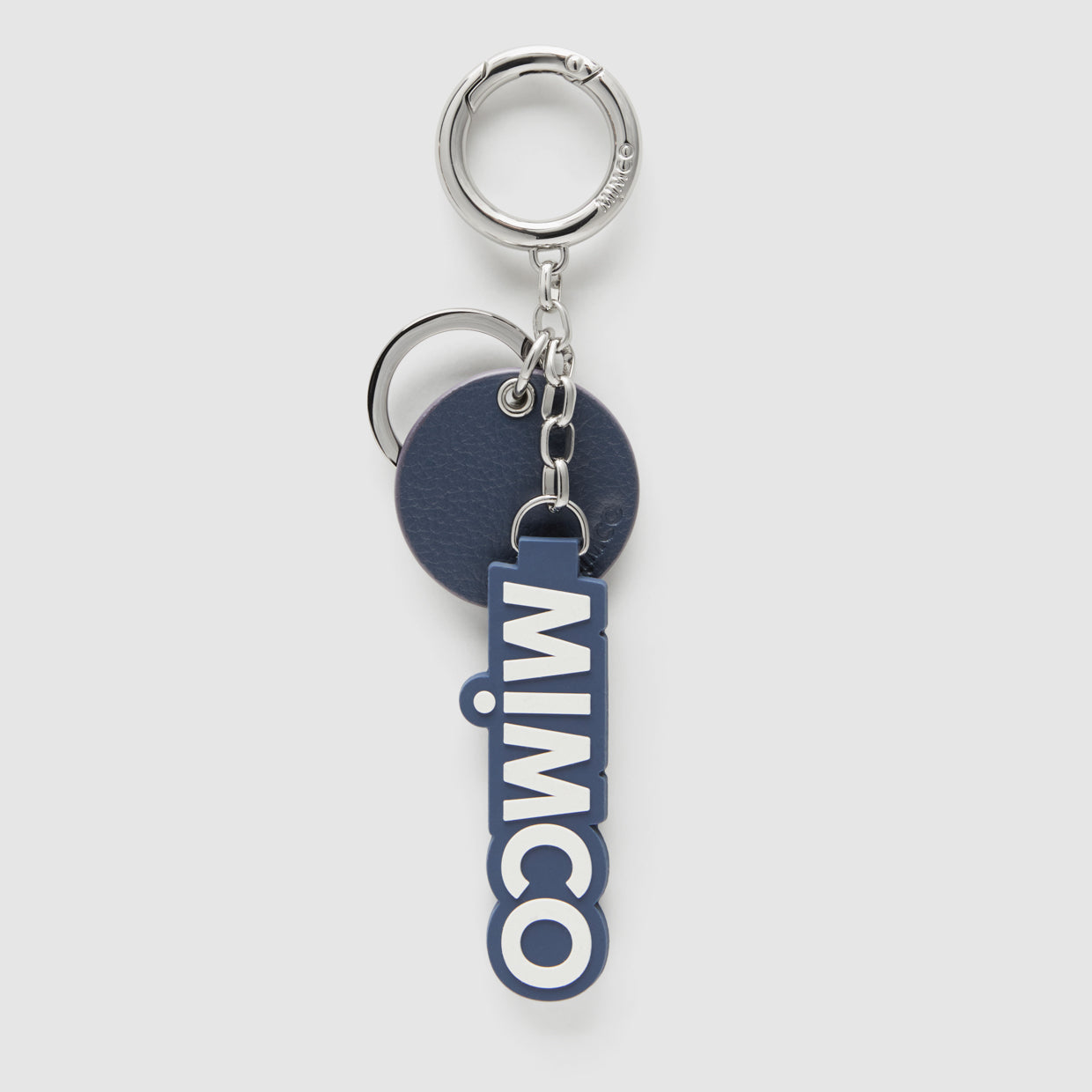 Est. 96 Zip Keyring - Denim
