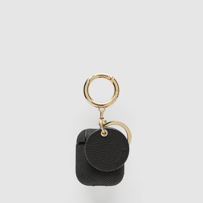 Mimpod Airpod Keyring Case - Black Light Gold