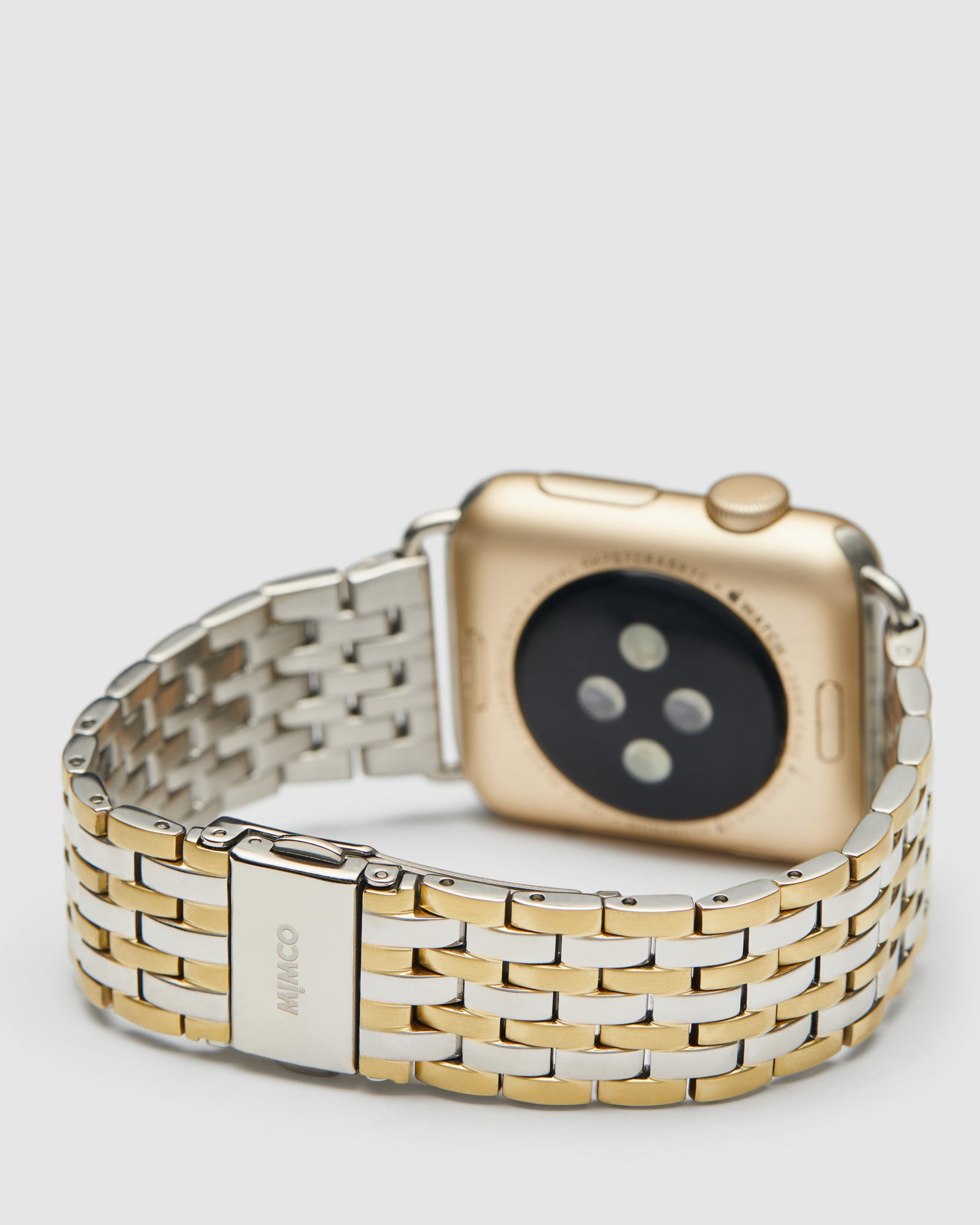 40mm Swirl Watch Band - Gold Silver