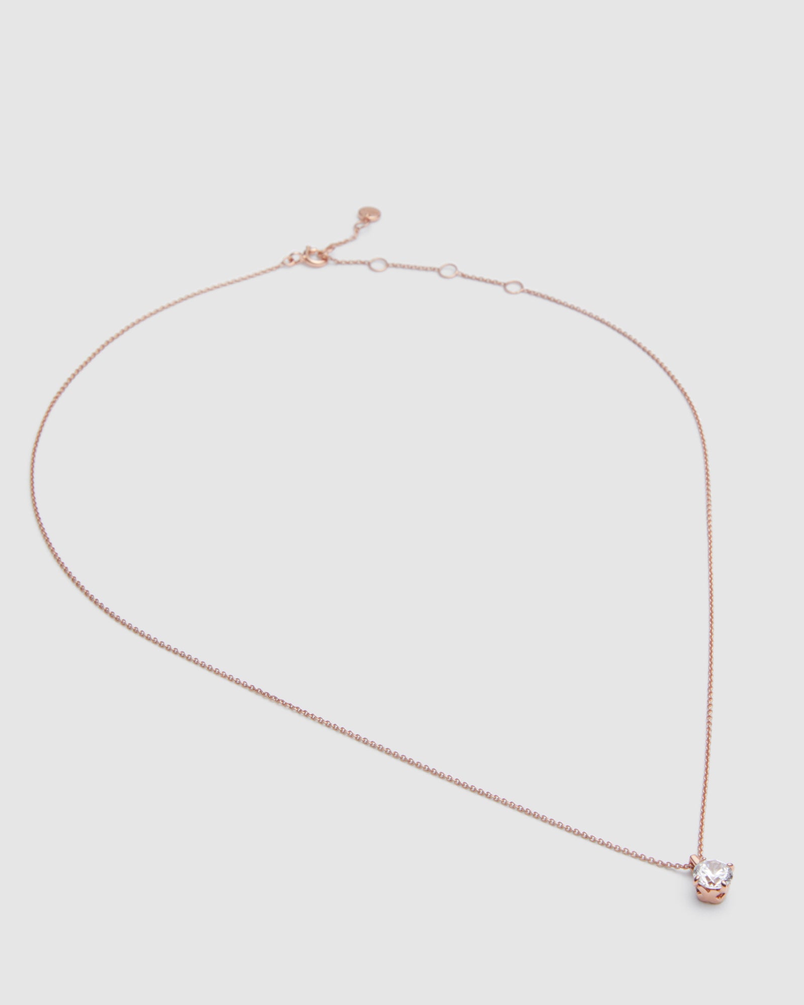 Dia-Mim Necklace - Rose Gold