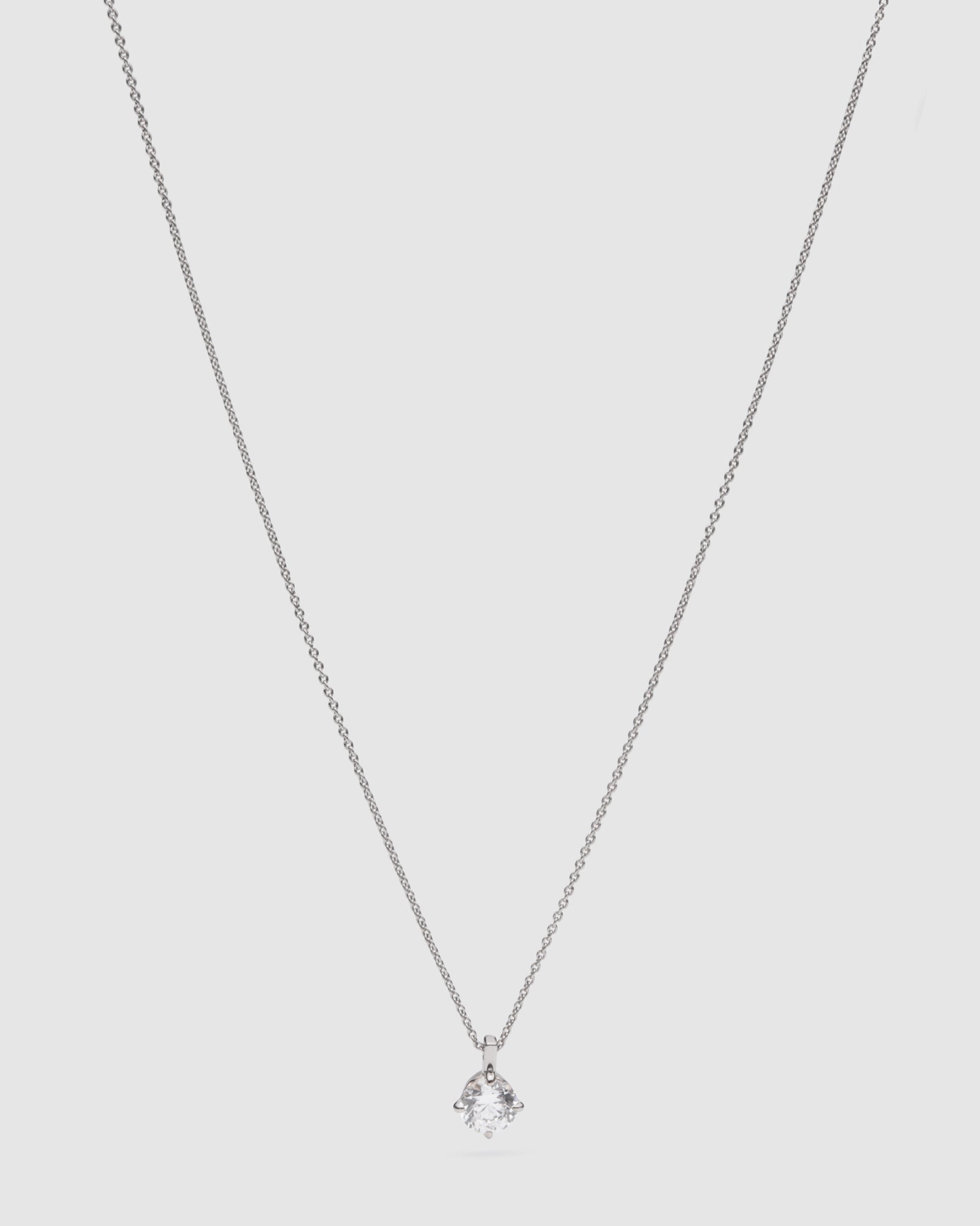 Dia-Mim Necklace - Silver