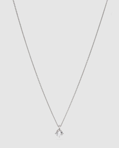 Dia-Mim Necklace - Silver