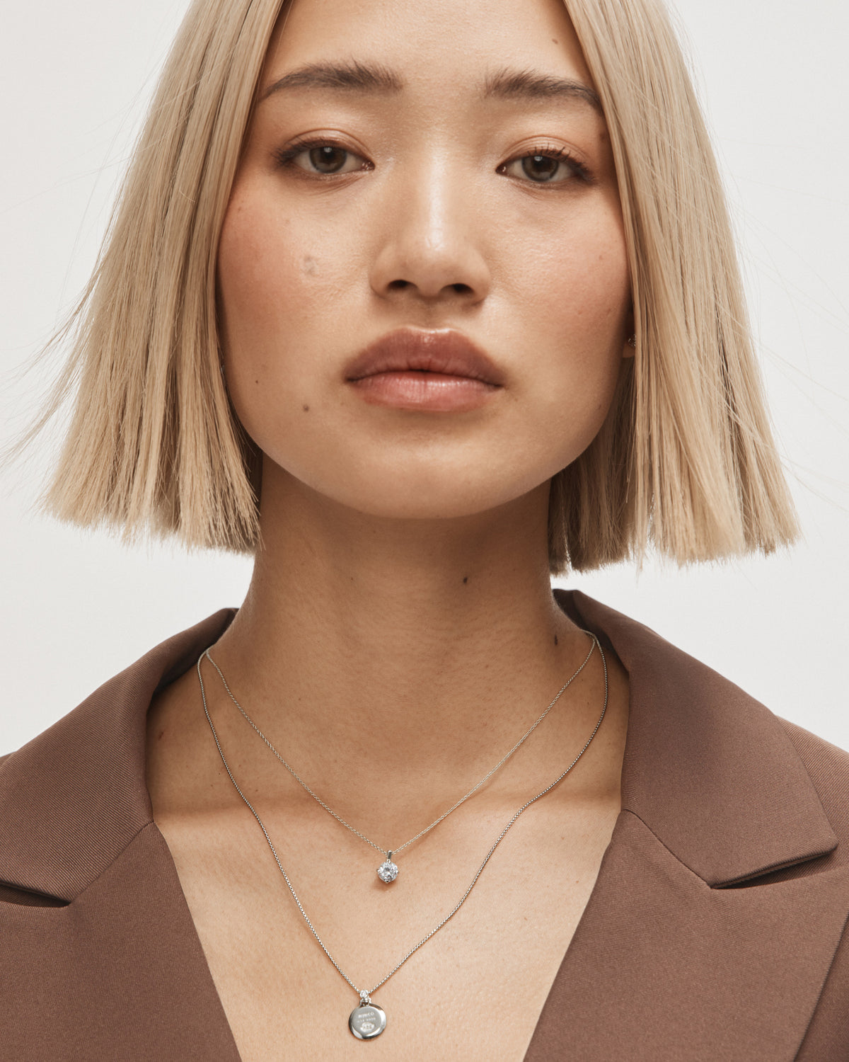 Dia-Mim Necklace - Silver