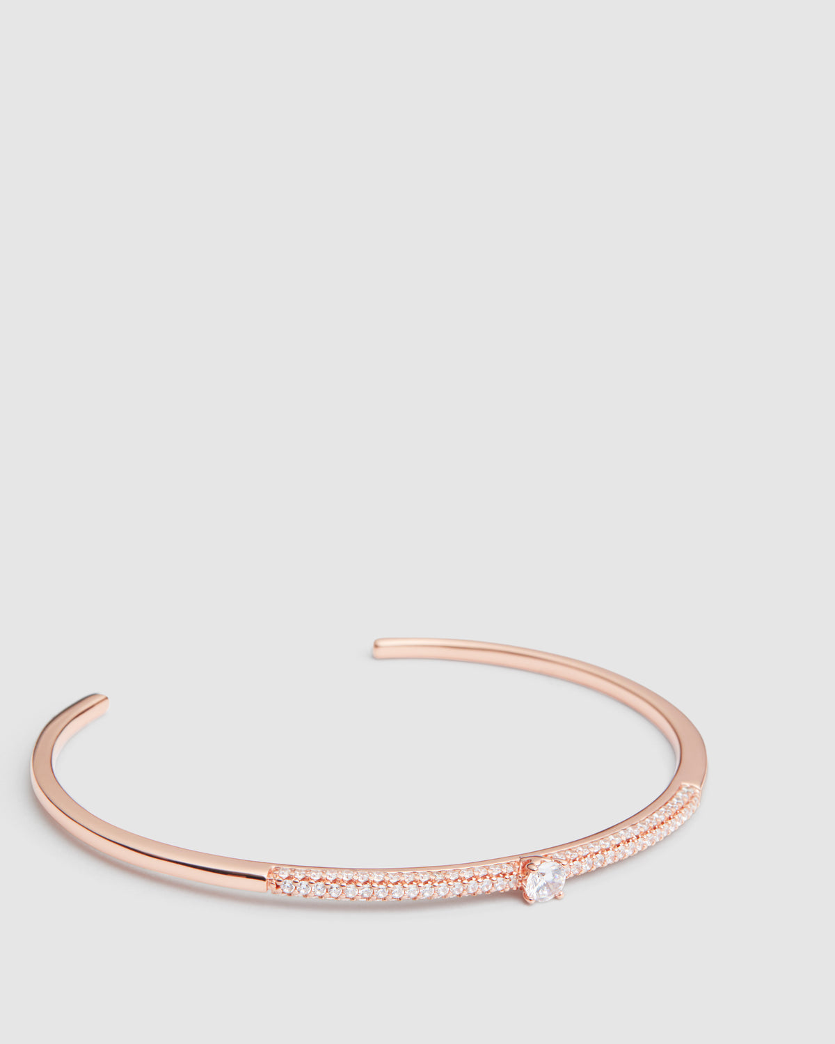 Dia-Mim Cuff Bracelet - Rose Gold