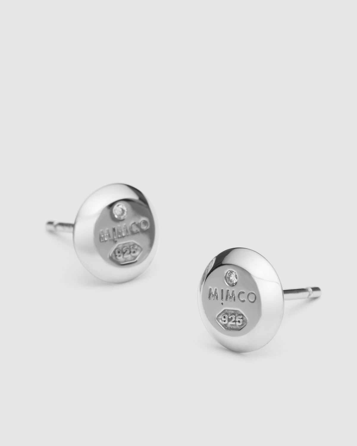 Esse Stud Earrings - Silver