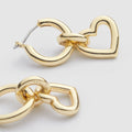 Reflection Drop Earrings - Gold
