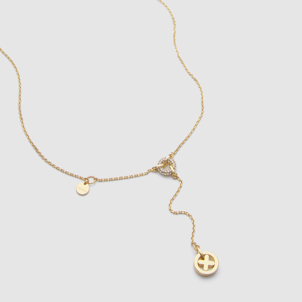 Imagining Lariat Necklace - Gold