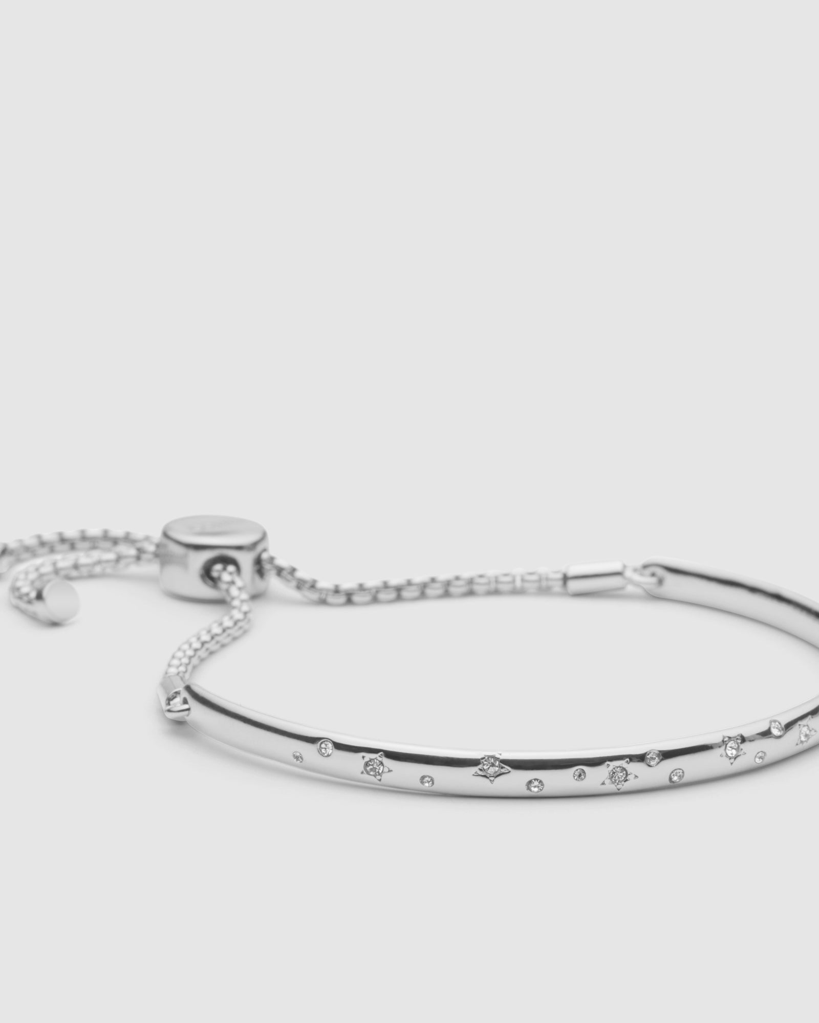 Stargazing Bangle - Silver