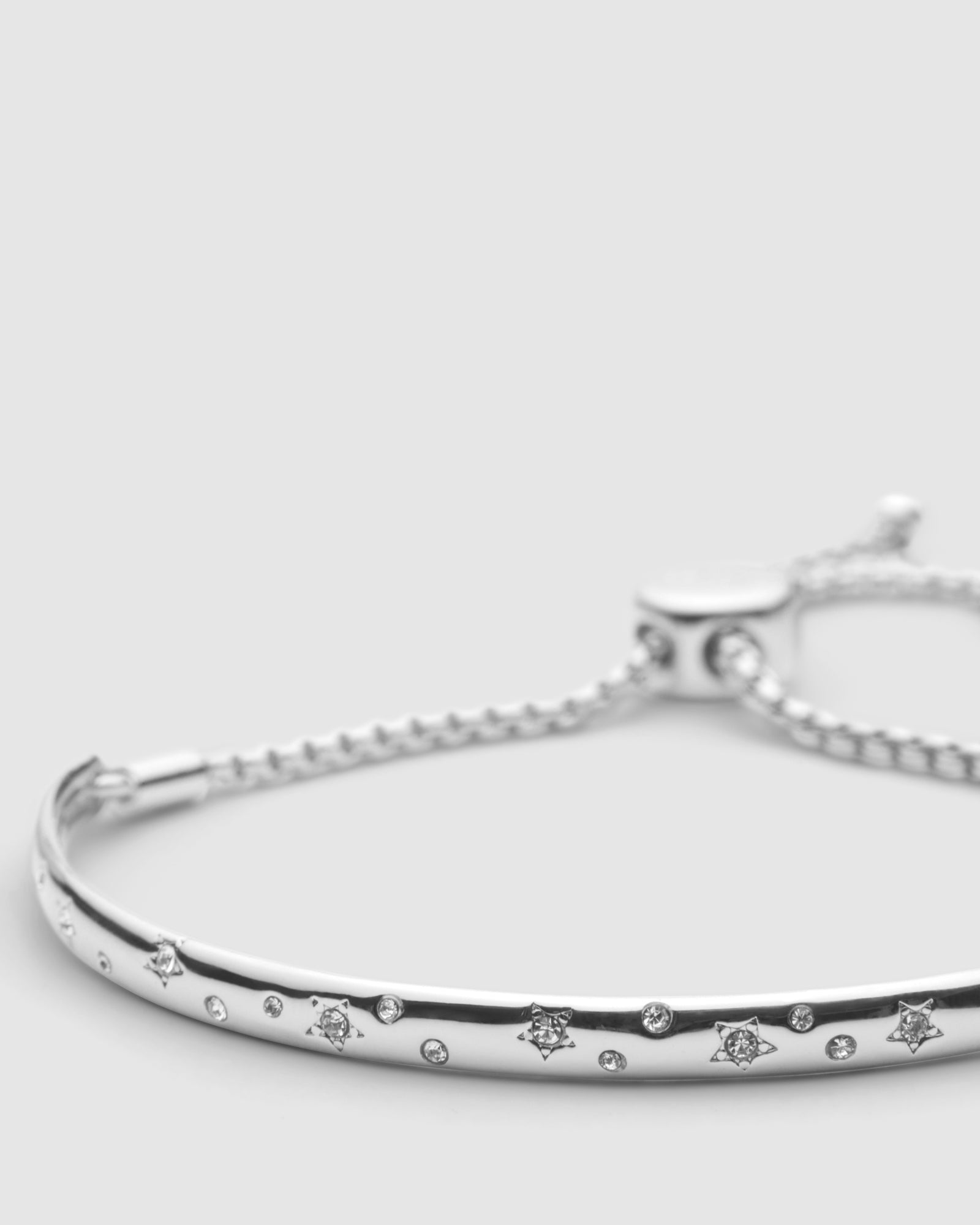 Stargazing Bangle - Silver