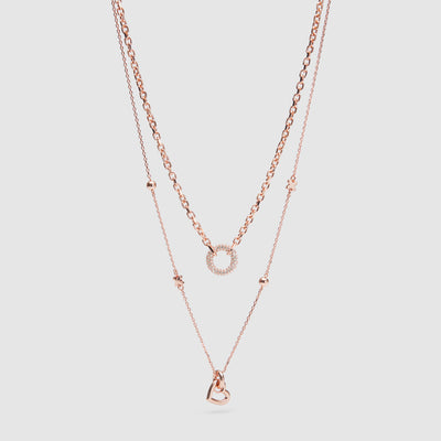 Reflection Necklace - Rose Gold