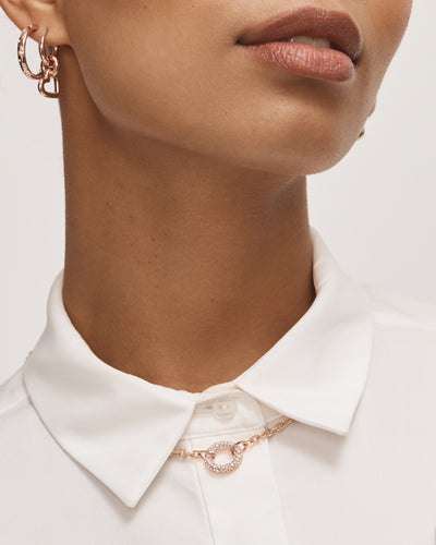 Reflection Necklace - Rose Gold