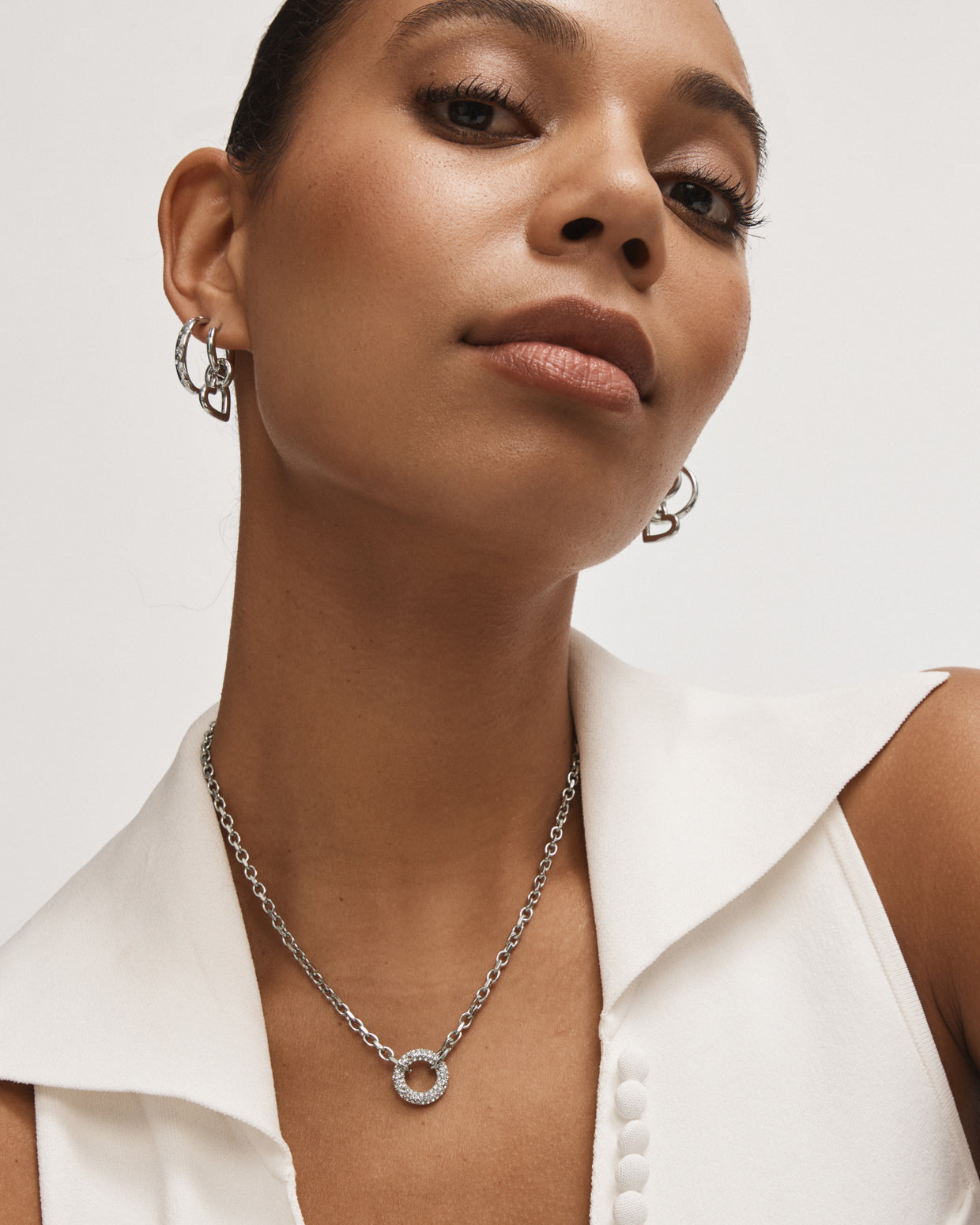 Reflection Necklace - Silver