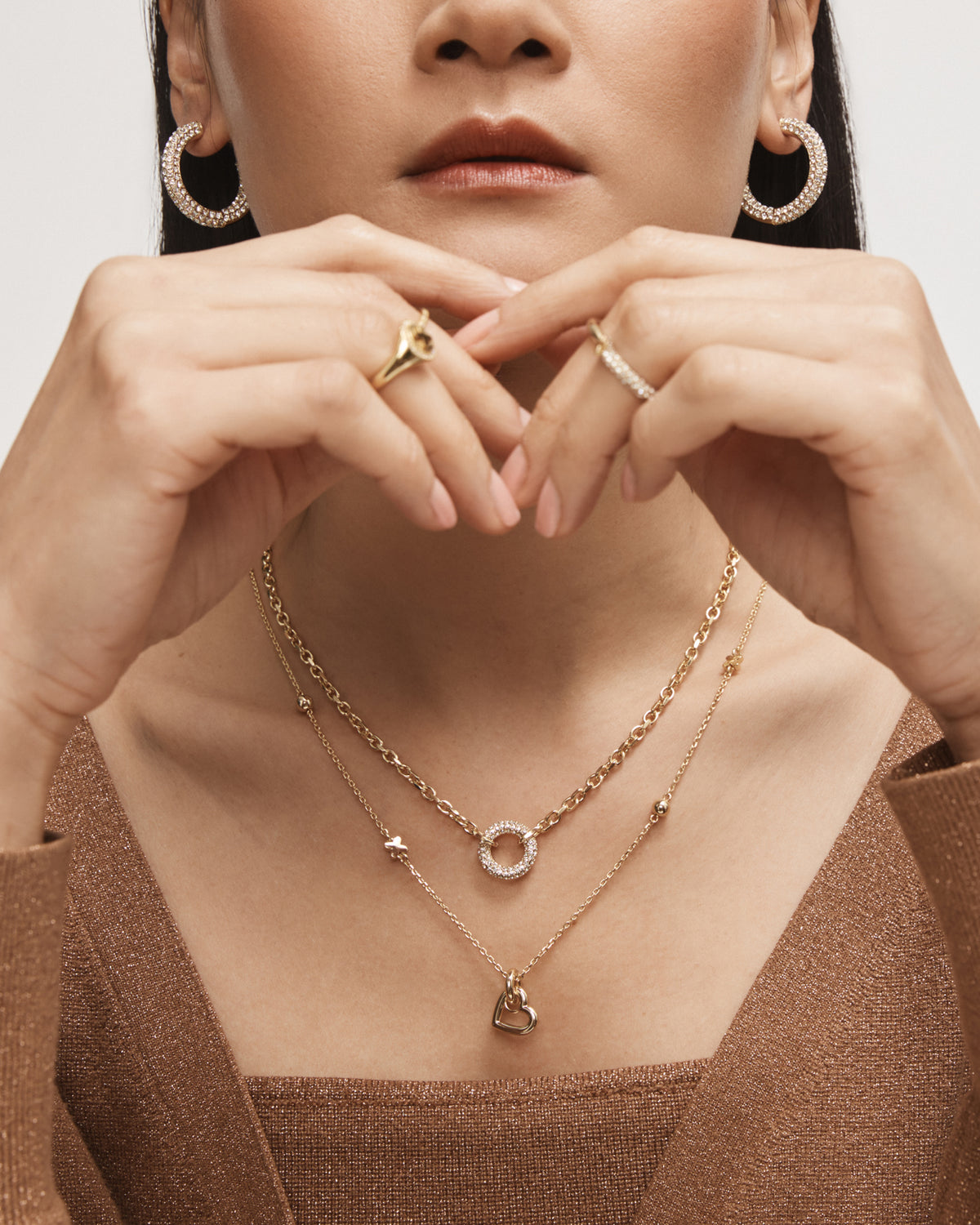 Reflection Necklace - Gold
