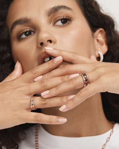 Stargazing Ring Set - Black
