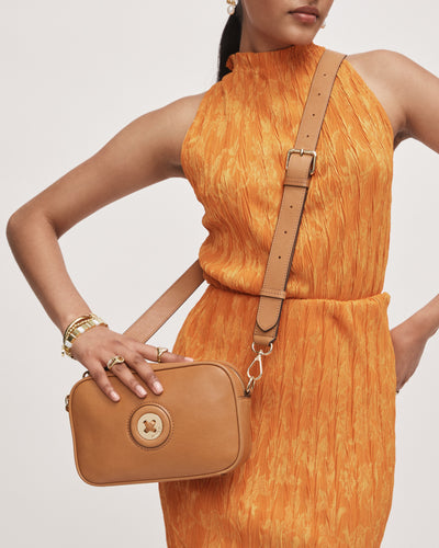 Mim-Mazing Crossbody Bag - Caramel