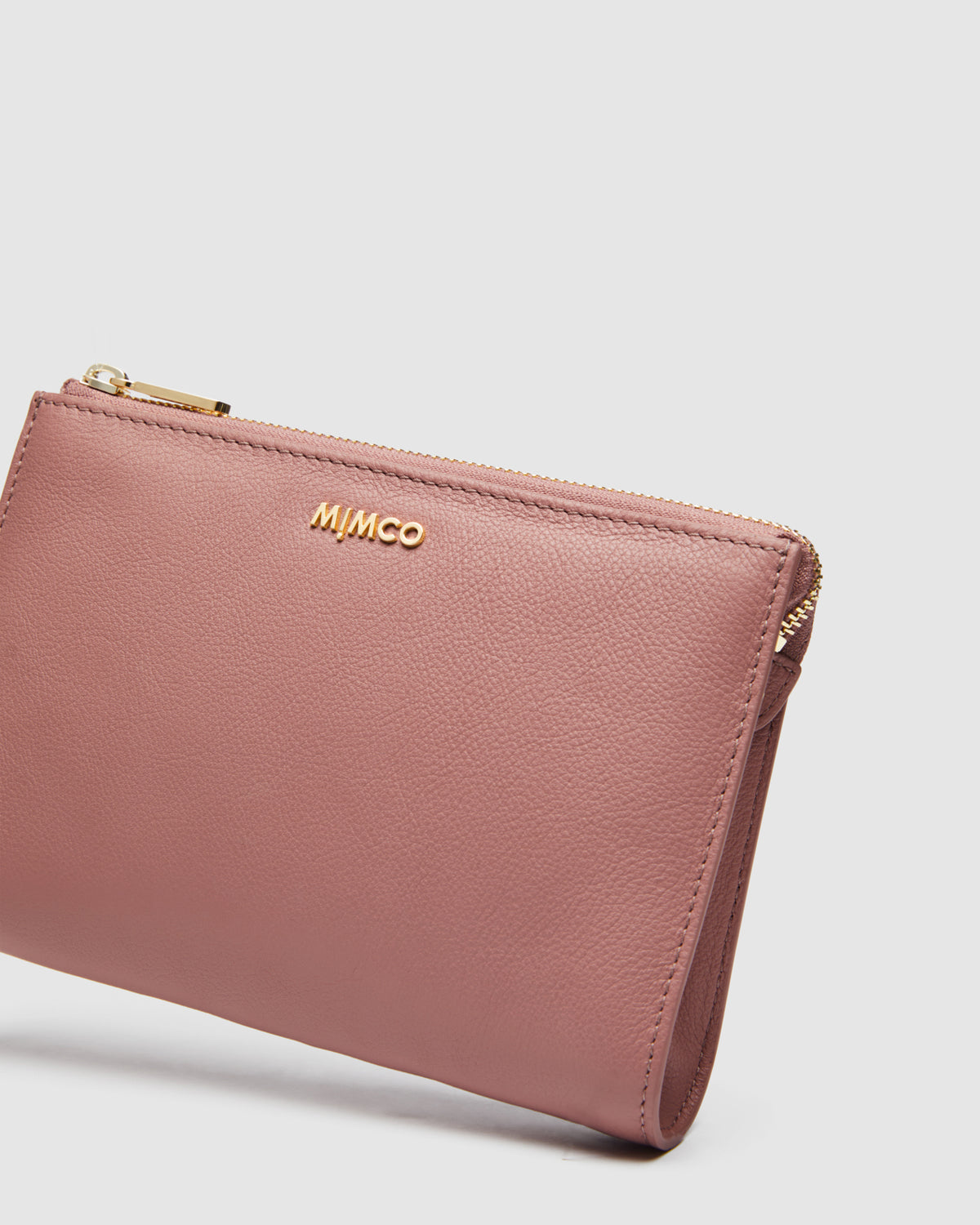Classico Zip Medium Pouch - Spiced Rose