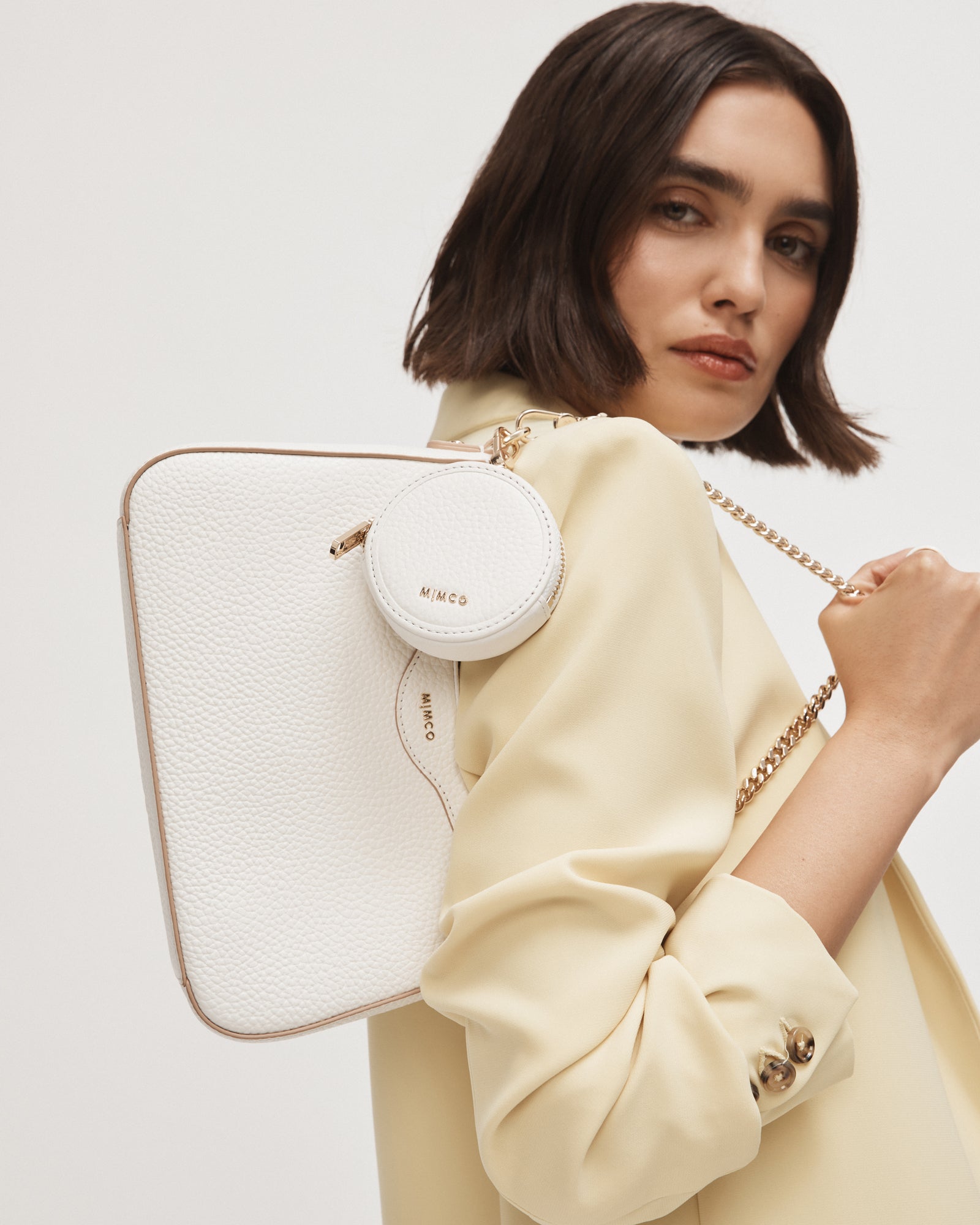 Jett Crossbody Bag - White