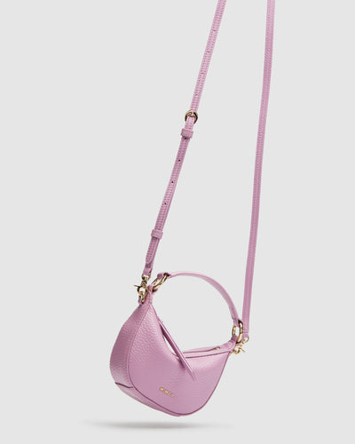 Luna Micro Crossbody Bag - Mauve Mist
