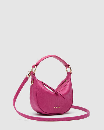 Luna Micro Crossbody Bag - Dahlia Pink