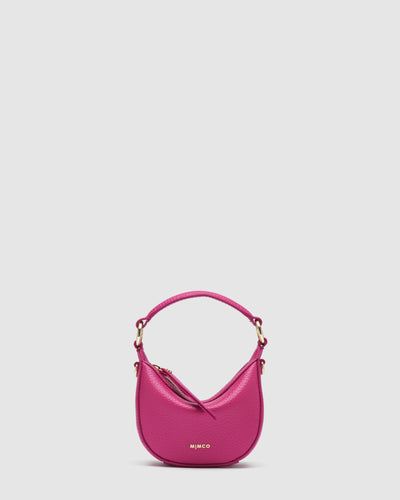 Luna Micro Crossbody Bag - Dahlia Pink
