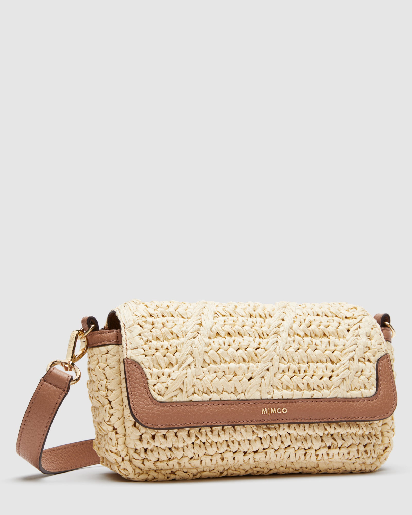 Promenade Crossbody Bag - Natural Caramel