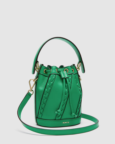 Promenade Mini Bucket Bag - Field Green