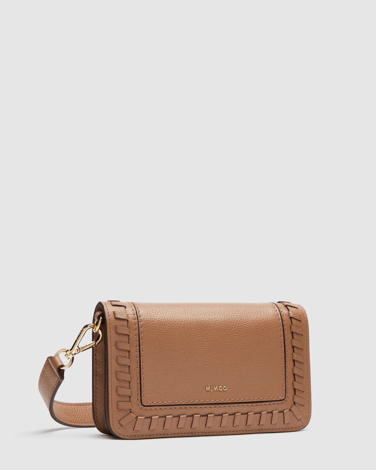 Piazza Wallet Crossbody Bag - Caramel
