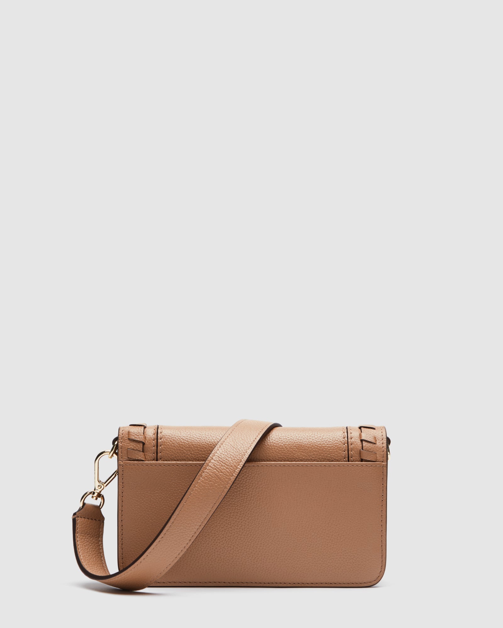 Piazza Wallet Crossbody Bag - Caramel