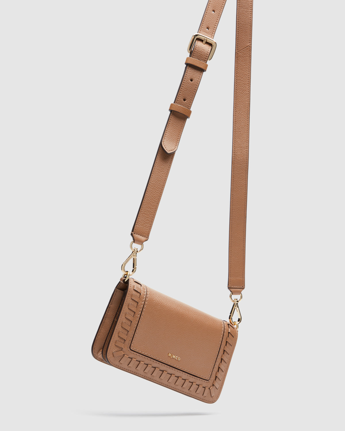 Piazza Wallet Crossbody Bag - Caramel
