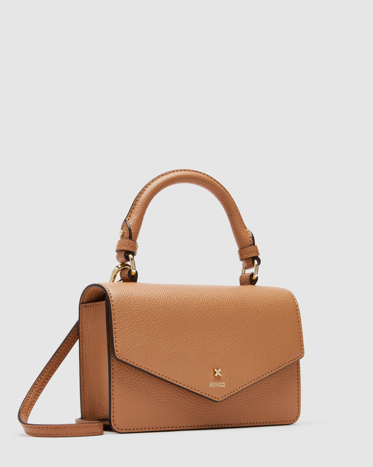 D-Vine Grab Crossbody Bag - Caramel