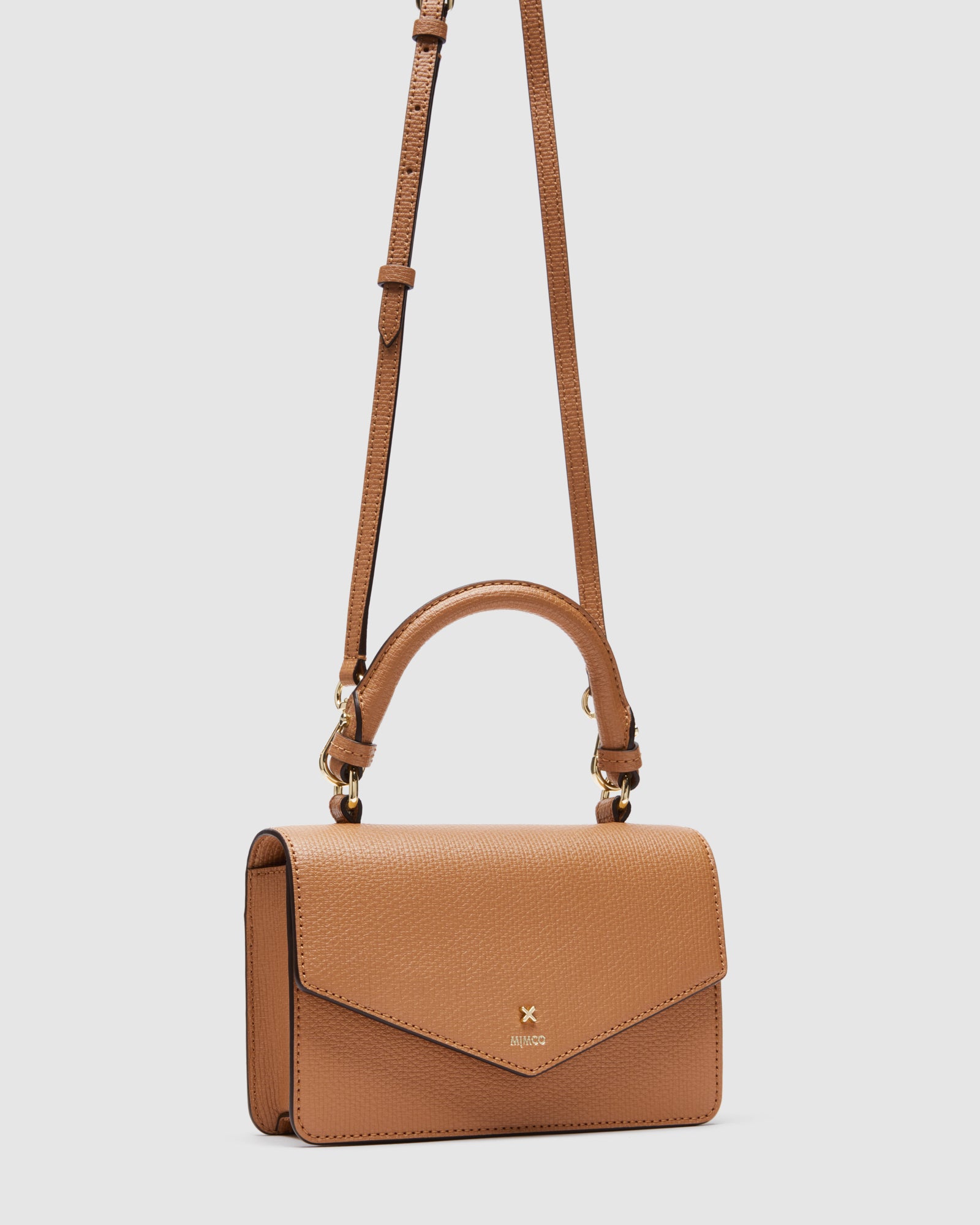 D-Vine Grab Crossbody Bag - Caramel