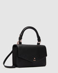 D-Vine Grab Crossbody Bag - Black Rose Gold