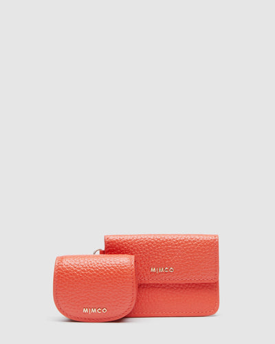 Classico Multi Charm Keyring - Sunset Orange