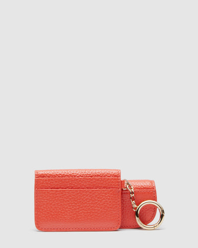 Classico Multi Charm Keyring - Sunset Orange