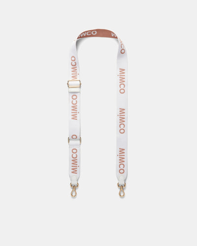 Webbing Bag Strap - White