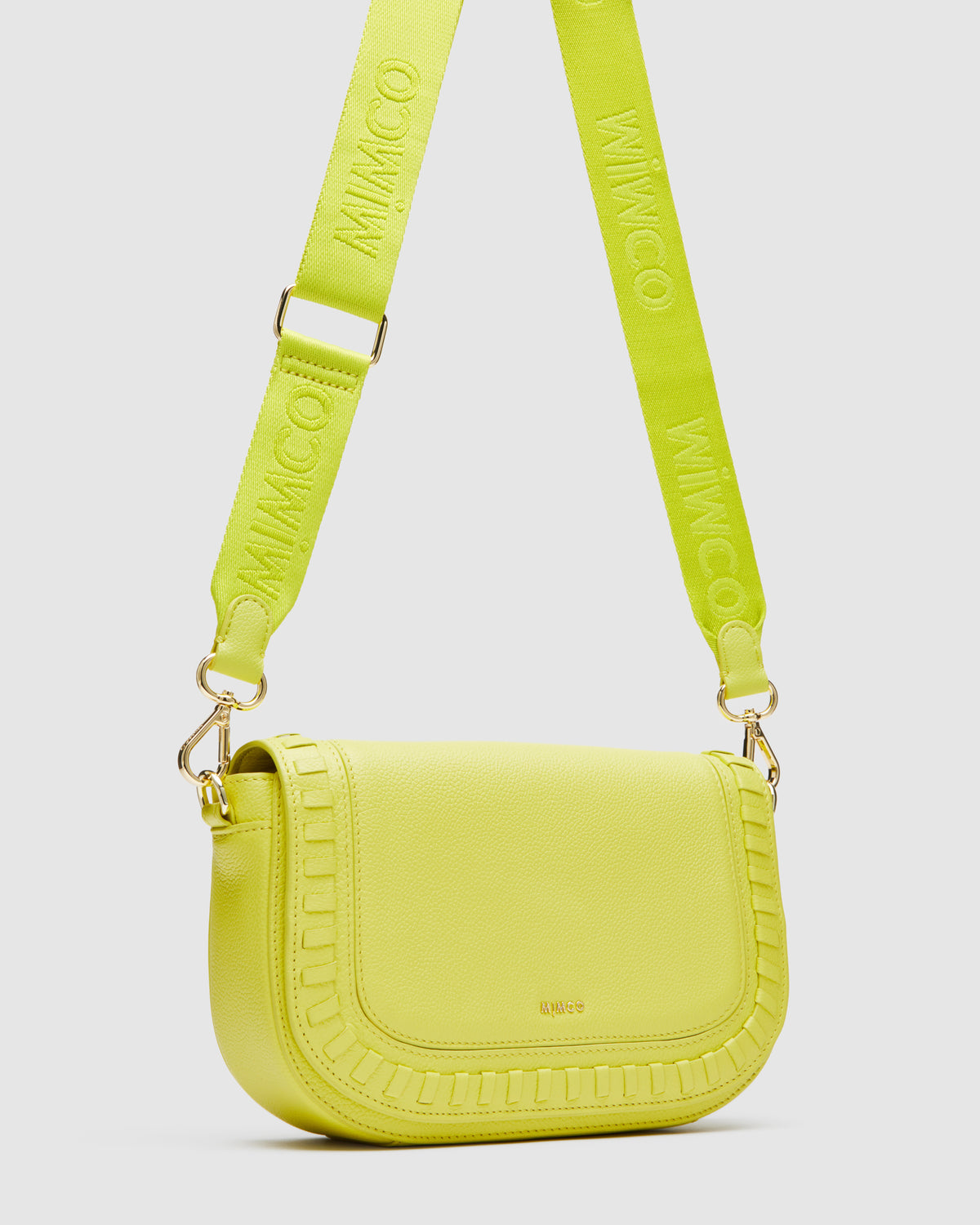 Webbing Bag Strap - Acid Lime
