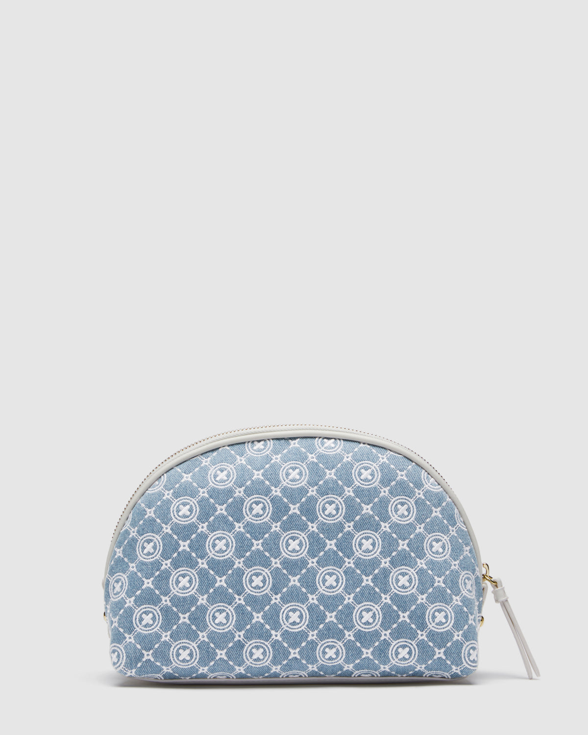 Mim-Gram Cosmetic Case - Washed Denim
