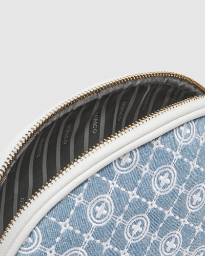 Mim-Gram Cosmetic Case - Washed Denim