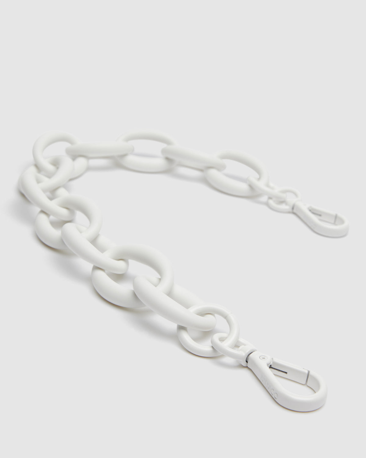 Acrylic Shoulder Bag Strap - White