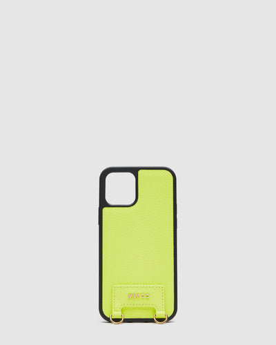 Mim Grab Phone Case For Iphone 12-12 Pro - Acid Lime