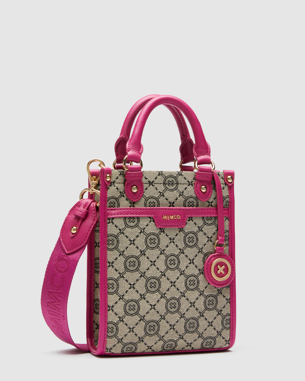Mim-Gram Mini Tote Bag - Dahlia Pink