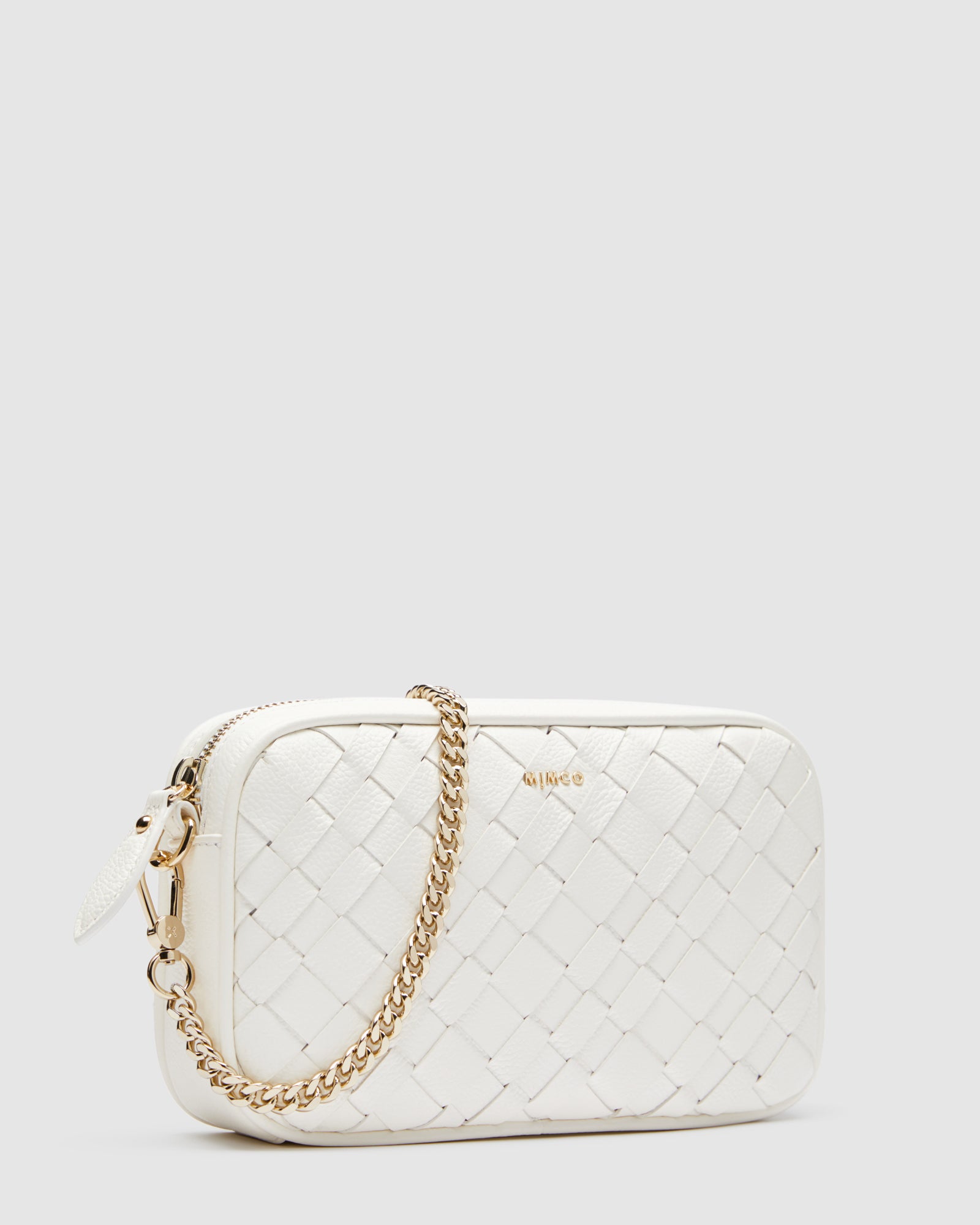 Classico Chain Crossbody Bag - White