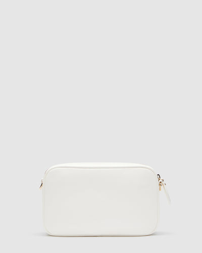 Classico Chain Crossbody Bag - White