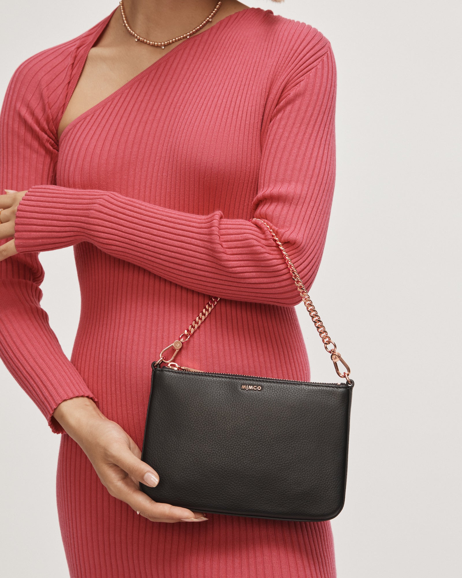 Link Chain Shoulder Bag Strap - Rose Gold