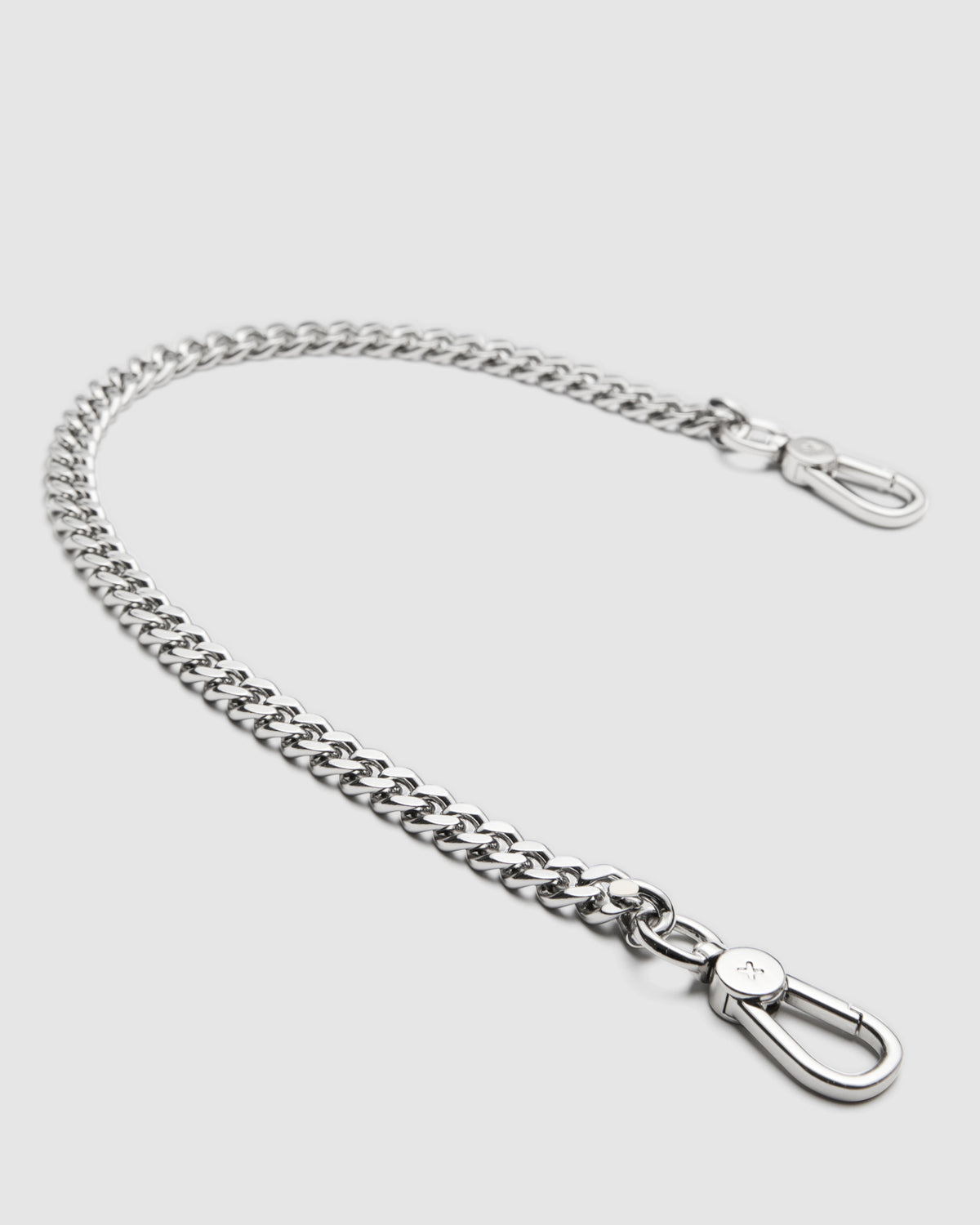 Link Chain Shoulder Bag Strap - Silver