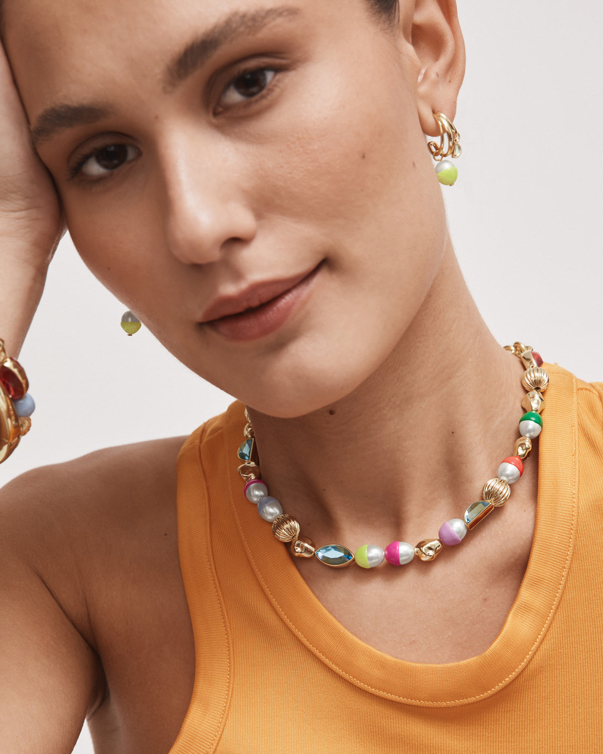 Laguna Choker Necklace - Multicolour