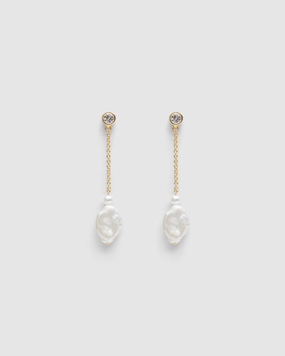 Juliet Drop Earrings - Gold